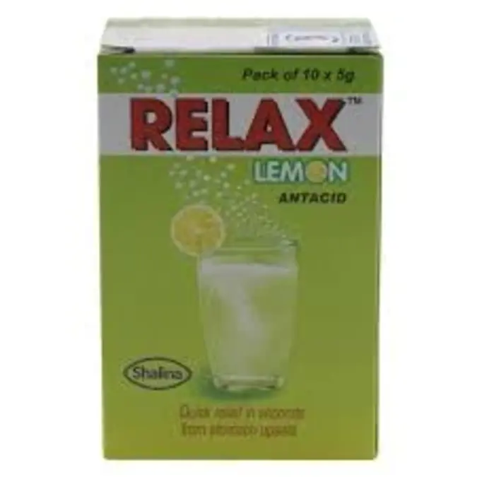 Relax Lemon Satchets 10X5G